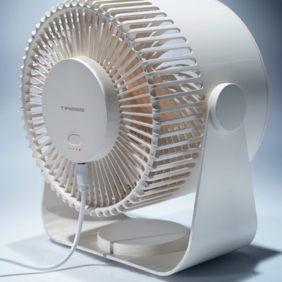 Quạt sạc tích điện Tiross TS2283 - Hàng chính hãng