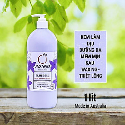 Kem dưỡng sau wax lông Jax Wax Australia Bluebell 1 lít