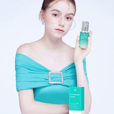 Serum Mychi - Serum cấy trắng lá vàng 24k  glutathione