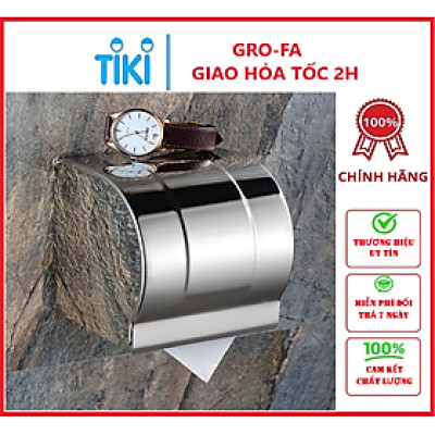 Hộp Đựng Giấy Nhà Vệ Sinh Chất Liệu Inox Cao Cấp Chống Gỉ - Chính Hãng