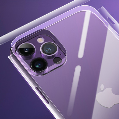 Miếng Dán Film Hydrogel Full Mặt Lưng và Viền cho iPhone 14 / 14 Plus / 14 Pro / 14 Pro Max - Hàng Chính Hãng