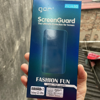 Miếng dán dẻo  3D Gor Samsung Galaxy S21 Ultra - Hàng nhập khẩu