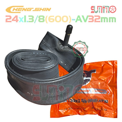 Ruột xe đạp CHENGSHIN 24x1.3/8(600) AV32 cho xe đạp phổ thông