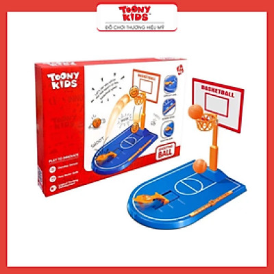 Đồ Chơi Bộ Bắn Bóng Rổ 2 TOONYKIDS  - Đồ Chơi Vận Động Cho Bé - Shooting Ball TN143 [Tặng Kèm Sticker]