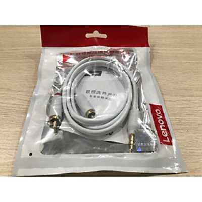 Dây Audio 3,5mm ra 2 đầu RCA (Hoa sen) dài 1M AV116 - 10584 - Hàng Nhập Khẩu