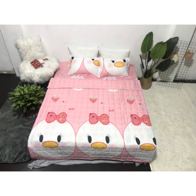 Chăn Hè Lẻ chần bông 3 lớp, Chất Cotton Poly mền mịn, không xù lông, không phai màu, Size 1m8x2m.( không gồm ga gối)