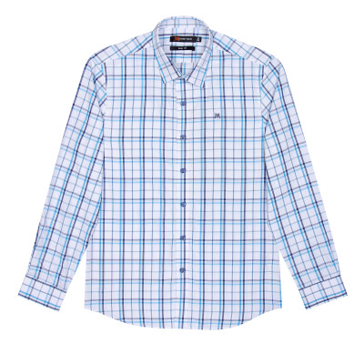 Áo sơ mi nam tay dài form ôm slim fit Khatoco A1MD468S1-CNCR292-2502-D