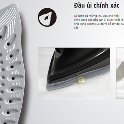 Bàn Ủi Điện Panasonic NI-U400CPRA - Hàng Chính Hãng