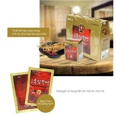 COMBO 2 Hộp Nước Hồng Sâm 6 Năm Tuổi Chong Kun Dang - 60 gói x 70ml