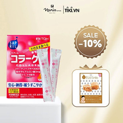 Thực phẩm bảo vệ sức khỏe Itoh Sapril Collagen 30 gói/hộp số 1 Nhật Bản