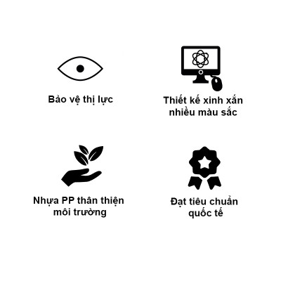 Đèn bàn Rạng Đông Bảo vệ Thị lực RD-RL-27.V2-5W ánh sáng trắng