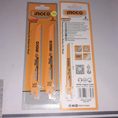 BỘ LƯỠI CƯA KIẾM 2 CÂY (CƯA GỖ) INGCO SSB644D - HÀNG CHÍNH HÃNG