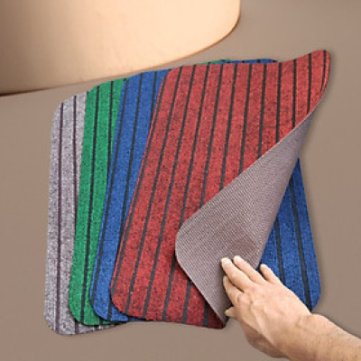 Thảm Lau Chân Chùi Chân siêu thấm hút nước chống trơn trượt cao cấp đế cao su chất siêu dày