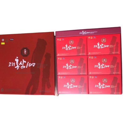 Nước Uống Hồng Sâm 100 - Nước Uống Hồng Sâm Nguyên Chất 100