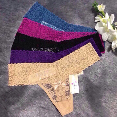 Bộ 10 quần lót ren lọt khe 6214 sexy 