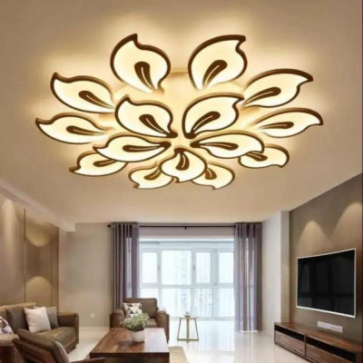 Đèn LED Mâm Ốp Trần MN056 , LED tô điểm Phòng Khách, Đèn ốp trần buồng nghỉ - 3 cơ chế Sáng DT