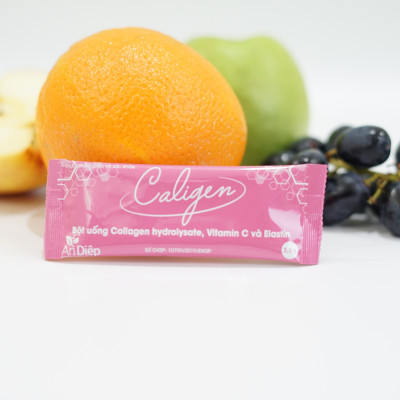 Gói bột uống Collagen hydrolysate , VitaminC và Elastin