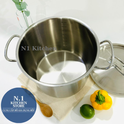 Nồi inox cao cấp Korkmaz Proline 9 lít thân cao - A1166 - Hàng Chính Hãng