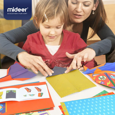 Đồ Chơi Gấp Giấy Thủ Công Mideer Origami Paper Planes – Máy Bay