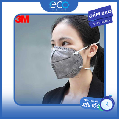 Khẩu trang 3M 9542, có dây đeo qua gáy, đạt chuẩn N95