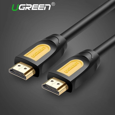 Ugreen UG10128HD101TK 1.5M màu Vàng Cáp tín hiệu HDMI chuẩn 2.0 hỗ trợ phân giải 4K * 2K 60hz - HÀNG CHÍNH HÃNG