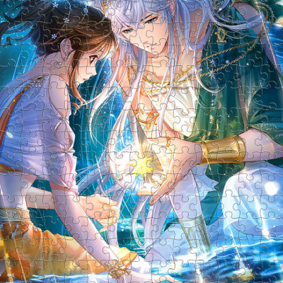 Tranh xếp Hình Tia Sáng- Long Lanh (247 Mảnh Ghép)