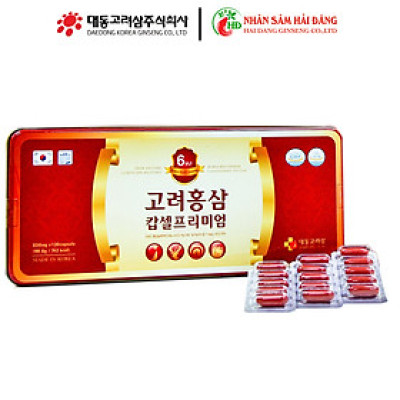 Viên Đạm Sâm Nhung Linh Chi Đông Trùng 120viên DAEDONG