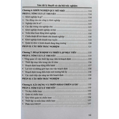 Sách - Quản Trị Học - Tóm Tắt Lý Thuyết Và Câu Hỏi Trắc Nghiệm