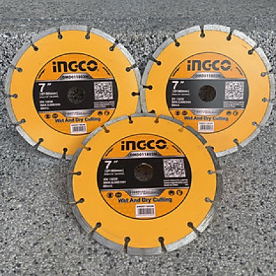 ĐĨA CẮT GẠCH KHÔ INGCO ĐẦY ĐỦ KÍCH CỠ - HÀNG CHÍNH HÃNG