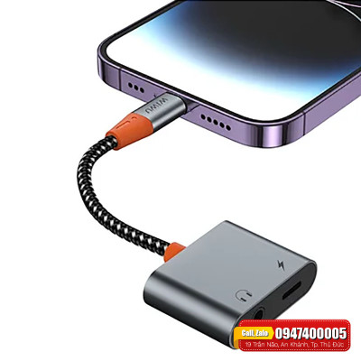 Cáp chuyển âm thanh WiWu LT07 - hàng chính hãng