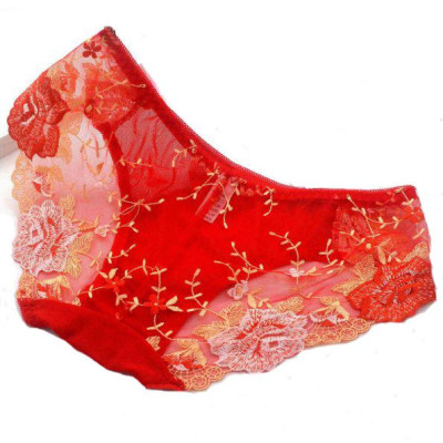 Combo 5 quần lót thêu hoa hồng nhiều màu Q94