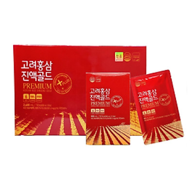 Nước Hồng Sâm Premium Hàn Quốc Hộp 30 Gói