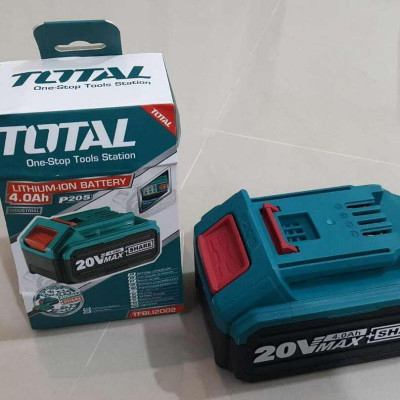 PIN TOTAL LITHIUMION 20V 4 AMPE TOTAL TFBLI2002 - HÀNG CHÍNH HÃNG