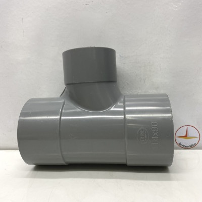 Tê cong giảm 114 x 90 nhựa PVC Bình Minh_TC114x90