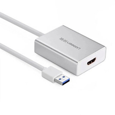 Ugreen UG4022940229TK 80CM Cáp chuyển USB 3.0 sang HDMI cao cấp - HÀNG CHÍNH HÃNG