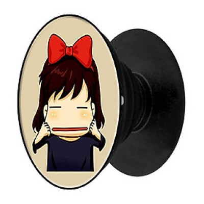 Popsocket in hình dành cho điện thoại mẫu Anime Cô Gái Véo Má