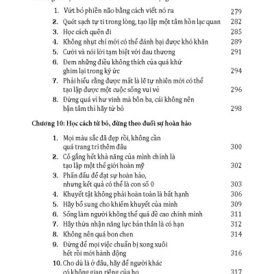 Học Cách Không Nuối Tiếc