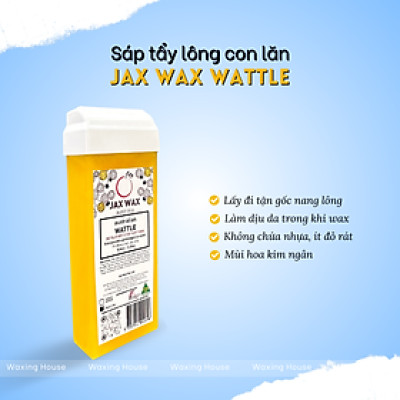 Sáp tẩy lông ấm con lăn Jax Wax Autralia Wattle 100ml (Úc)