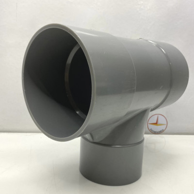 Tê cong giảm 168 x 90 nhựa PVC Bình Minh _ TC168x90