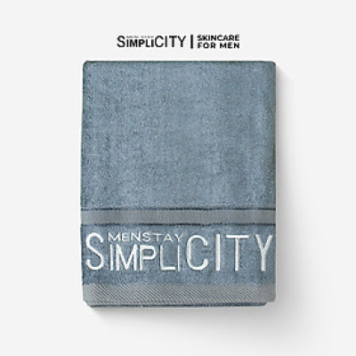 Khăn tắm Men Stay Simplicity sợi tre cao cấp 60x120cm