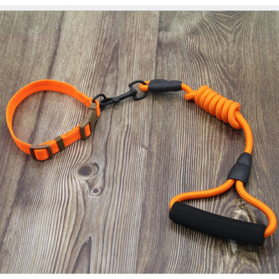 Dây Dắt Chó Mèo Có Tay Xốp Trợ Lực Kèm Vòng Cổ ZiChen Dài 1,2m