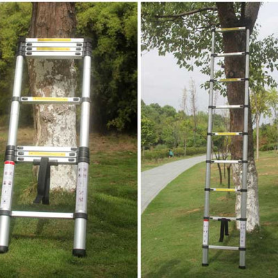 Thang nhôm rút gọn đơn - 14 bậc - 5m-R50