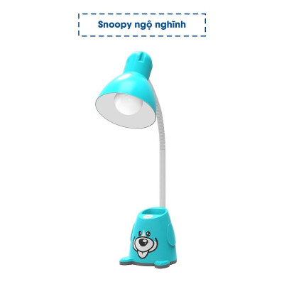 Đèn bàn, đèn LED chống cận thị chính hãng Rạng Đông bóng 5W, thiết kế siêu đáng yêu cho bé (RD-RL-24.V2 5W)