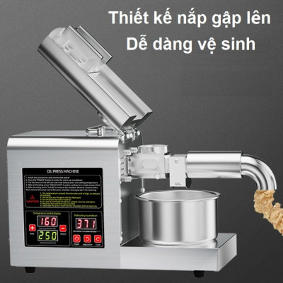 Máy ÉP DẦU THỰC VẬT Thương hiệu Mỹ cao cấp Septree - T3, Công suất lớn 1200W - Hàng Nhập Khẩu, Bảo Hành 1 Năm