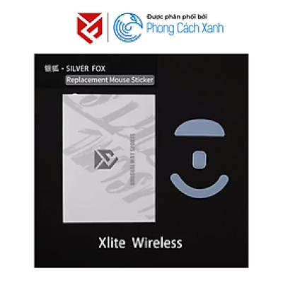 Feet chuột PTFE Unusual Way Sport Silver Fox - Pulsar Xlite V4 / V3 / V2 (1 bộ) - Hàng Chính Hãng