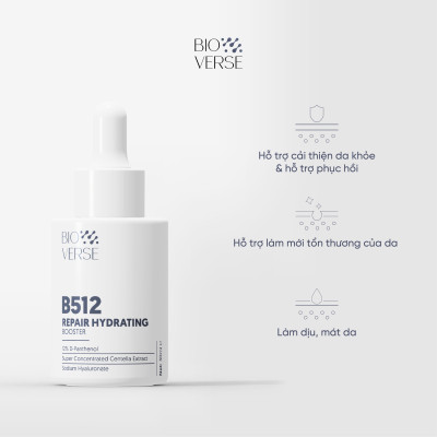 Tinh chất Bioverse phục hồi B512 Repair Hydrating Booster 30ml