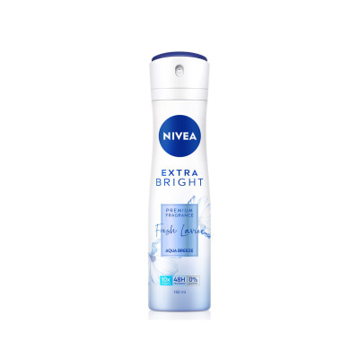XỊT NGĂN MÙI NIVEA DƯỠNG SÁNG HƯƠNG NƯỚC HOA TƯƠI MÁT 150ML