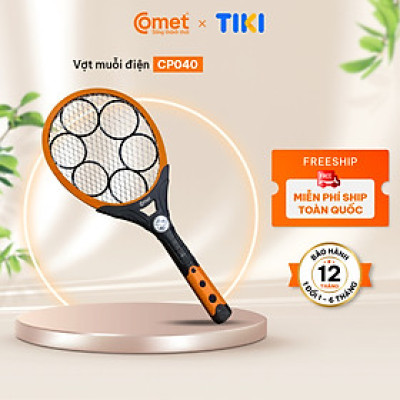 Vợt Muỗi COMET CP040 điện thế mạnh thời gian sử dụng lên đến 48h