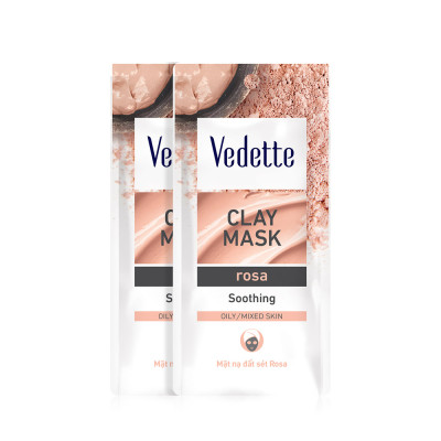 Mặt nạ đất sét Rosa Vedette gói 12g