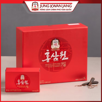 Nước Uống Tăng Lực Hồng Sâm  KGC Jung Kwan JangWon (15 gói)-SYPT